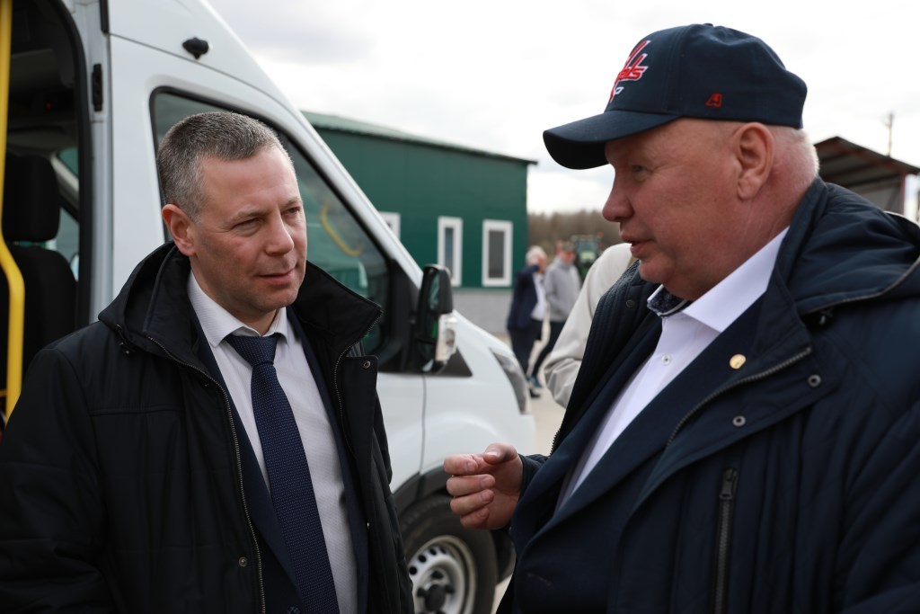 ​Михаил Евраев открыл новую молочно-товарную ферму в Ярославском районе
